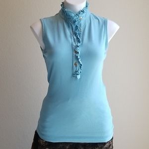 💚👕TORI BURCH Lidia Polo Shirt